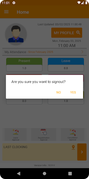 Orange Payroll VIVO Screenshot 3