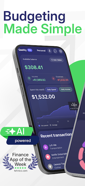 Qashly: AI Expense Tracker Screenshot 1