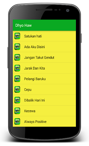 Lagu Dhyo Haw Ada Aku Disini Screenshot 1