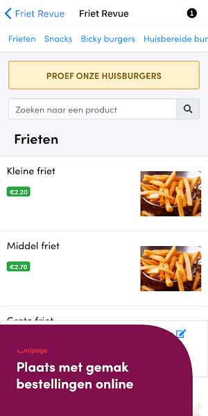 Friet Revue Screenshot 1