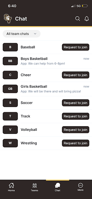 Sun Valley Spartans Athletics Screenshot 2