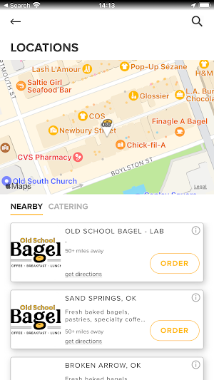 Old School Bagel Screenshot 1