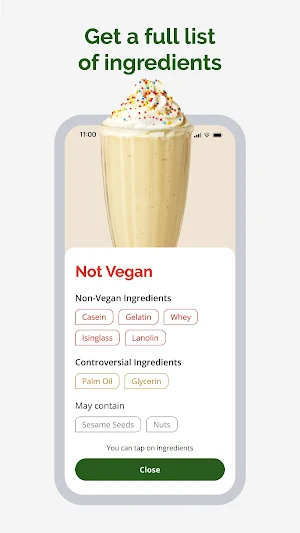 Vegan Verify: Instant Scanner Screenshot 2