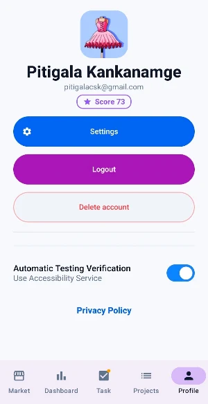 12 Testers Hub: Closed Testing Screenshot 1