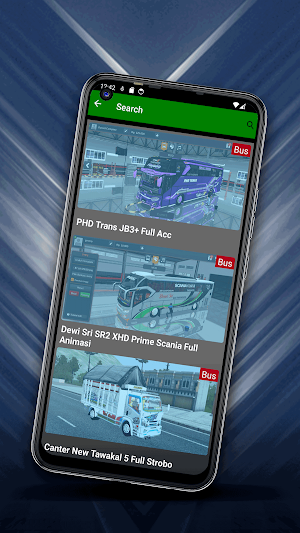 Mod Bussid Basuri LED Strobo Screenshot 2