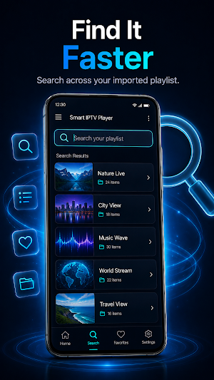Smart IPTV Player: M3U & M3U8 Screenshot 2