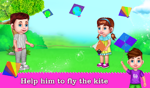 Kite Flying Adventure Game Screenshot 1