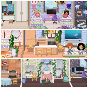 Aesthetic Toca Boca Room Ideas Screenshot 0