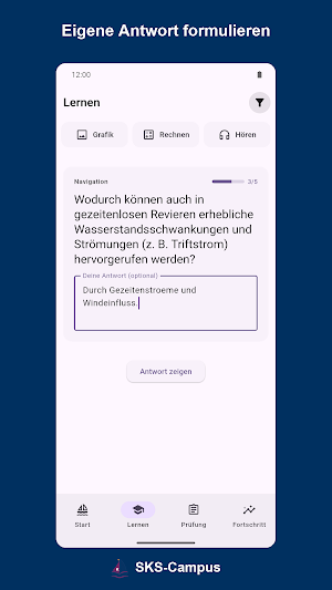 SKS-Campus: Prüfungstrainer Screenshot 3