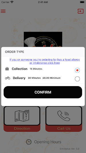 ANDALUS KITCHEN Screenshot 1