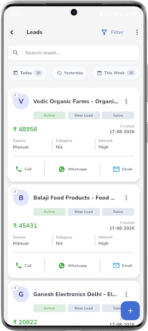 LeadGoes – AI CRM Screenshot 3