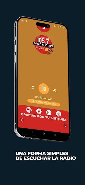 Radio San Luis 105.7 Screenshot 1