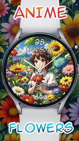 Anime flowers Screenshot 0