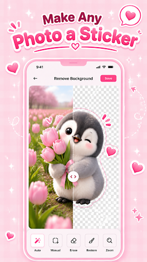 Sticker Maker: Love Emoji Screenshot 2