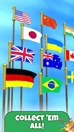 Flag Puzzle Jam: Collect Flags Screenshot 2