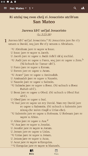 K'iche' Bible (San Andrés) Screenshot 1
