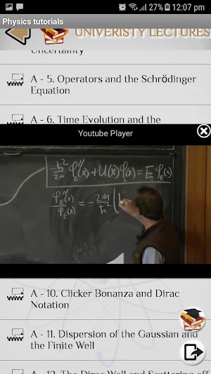 Physics - Tutorials - Lectures Screenshot 1