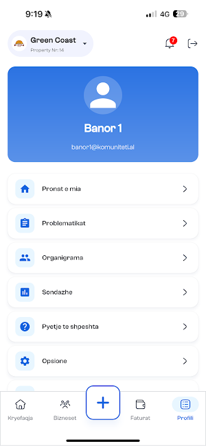 Komuniteti Screenshot 2