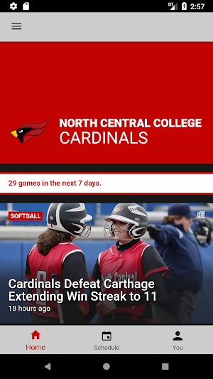 North Central Cardinals Screenshot 0