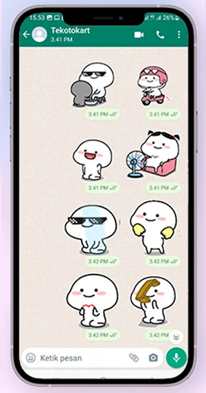 Stiker Wa Pentol Gerak Animasi Screenshot 2