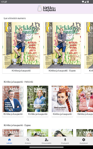 Kirkko ja kaupunki Screenshot 2