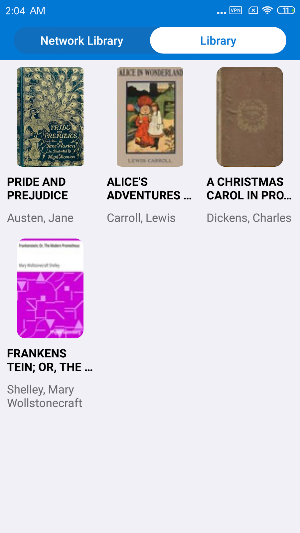 Book Reader English - Gutenberg free books Screenshot 3