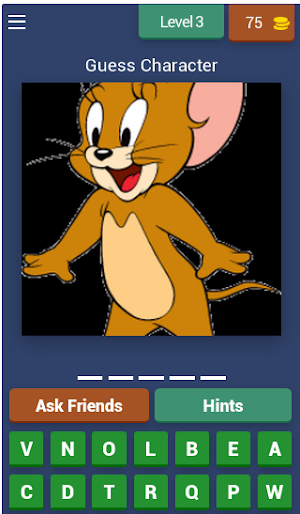 guess the Cartoon characters Screenshot 3