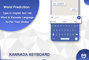 Kannada Keyboard -English to Kannada Type Keyboard Screenshot 0