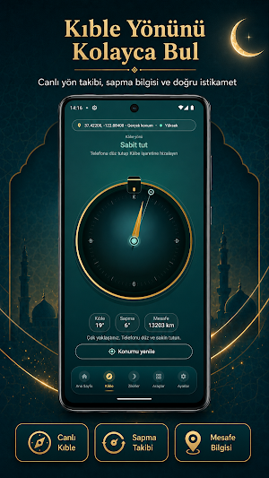 Prayer Times: Qibla & Azan Screenshot 3