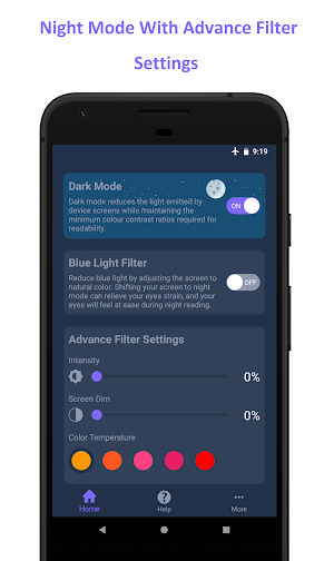 Blue Light Filter - Night Mode Screenshot 0