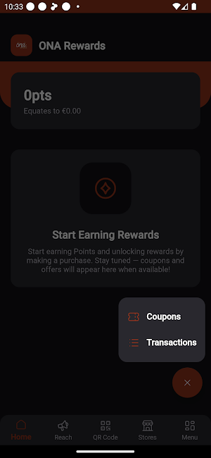 ONA Rewards Screenshot 1