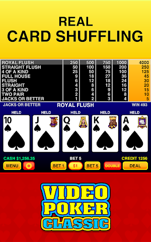Video Poker Classic Free screenshot 3