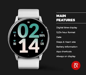 Big Snow Watch Face Screenshot 1