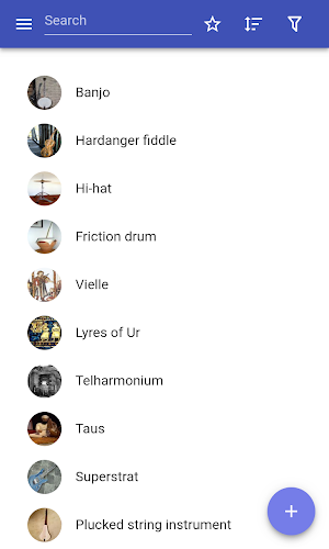 Musical instruments Screenshot 0