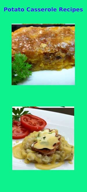 Potato Casserole Recipes Screenshot 1
