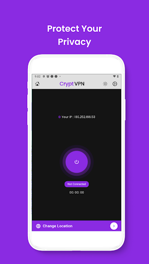 Crypt VPN : Unblock Websites Screenshot 3