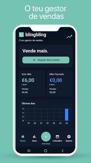 BlingBling - Gestão de Vendas Screenshot 1