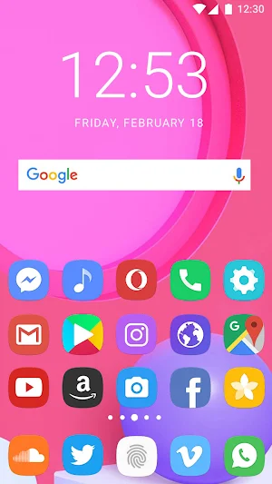 Theme for Samsung Galaxy F22 Screenshot 1