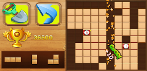 Wood Block Puzzle - Classic Game Screenshot 1