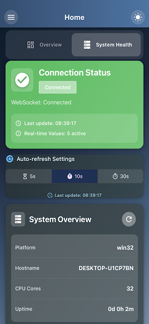 Scada Mobile Screenshot 2