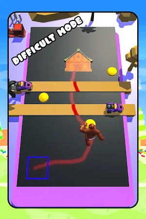 Draw to Home - Monster 3D Dash Screenshot 2