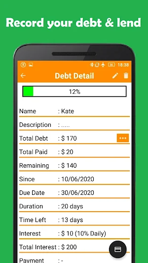 Debt Manager and Tracker - PRO Screenshot 0