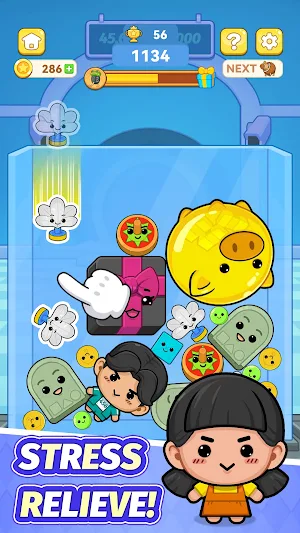 Monster Merge：Drop Puzzle Screenshot 2