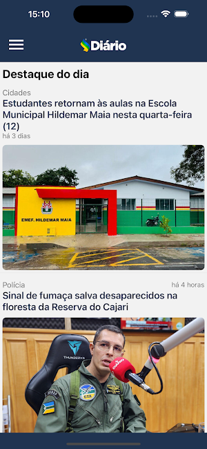 Diário do AP Screenshot 0
