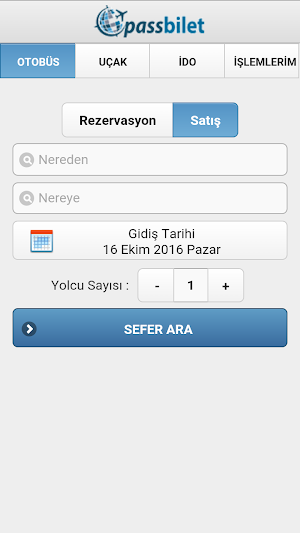 Passbilet Screenshot 1