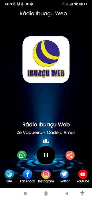 Rádio Ibuaçu Web Screenshot 2