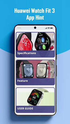 Huawei Watch Fit 3 App Hint Screenshot 2