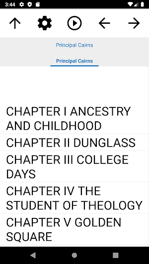 Book, Principal Cairns Screenshot 0