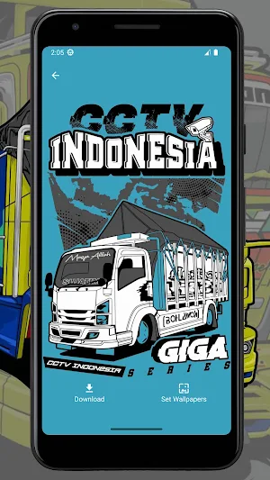 Wallpaper Truk Oleng Screenshot 2