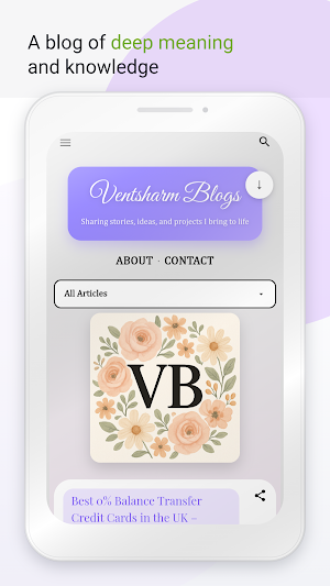 Ventsharm Blogs official Screenshot 0